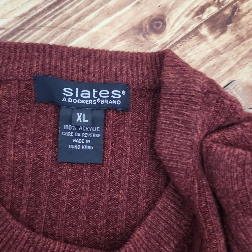 Men's Slates knit sweater - Picture 2 of 3